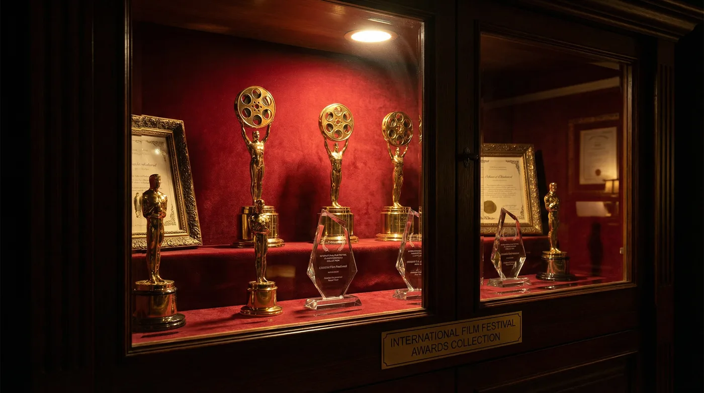 海角网荣获国际影视大奖展示